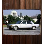 Металлическая табличка Mercedes-Benz S-Klasse (W116)